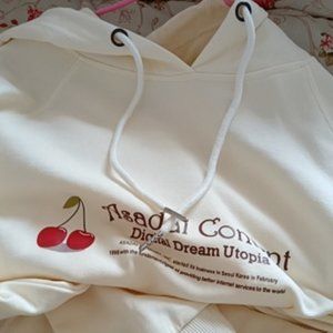 Early autumn loose hoodie women thin hat cuff new coat top fashionable INS less